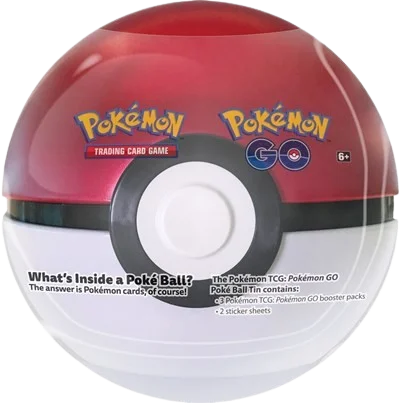 Pokemon Go Poke Ball Tin - Poke Ball