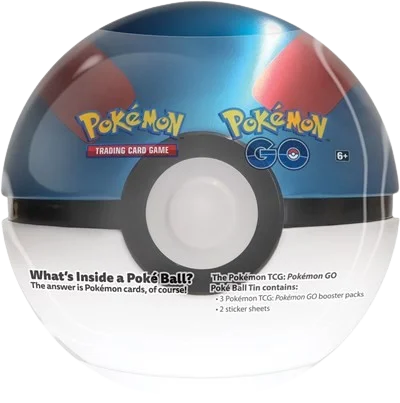 Pokemon Go Poke Ball Tin - Great Ball