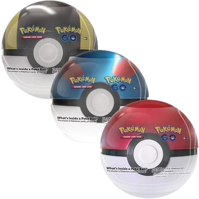 Pokemon GO Poke Ball Tin (Set of 3)