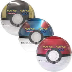Pokemon GO Poke Ball Tin (Set of 3)