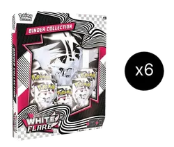 White Flare Binder Collection Case