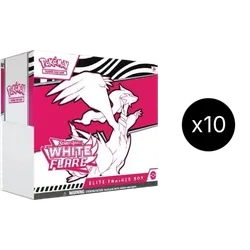 White Flare Elite Trainer Box Case