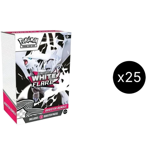 White Flare Booster Bundle Case