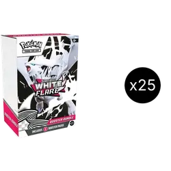 White Flare Booster Bundle Case