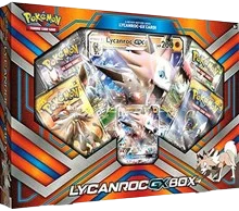 Sun & Moon Lycanroc GX Box