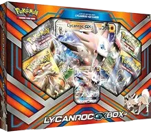 Sun & Moon Lycanroc GX Box