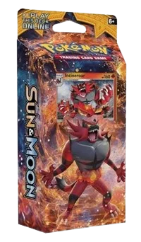 Sun & Moon Base Set Theme Deck - "Roaring Heat"