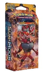 Sun & Moon Base Set Theme Deck - "Roaring Heat"