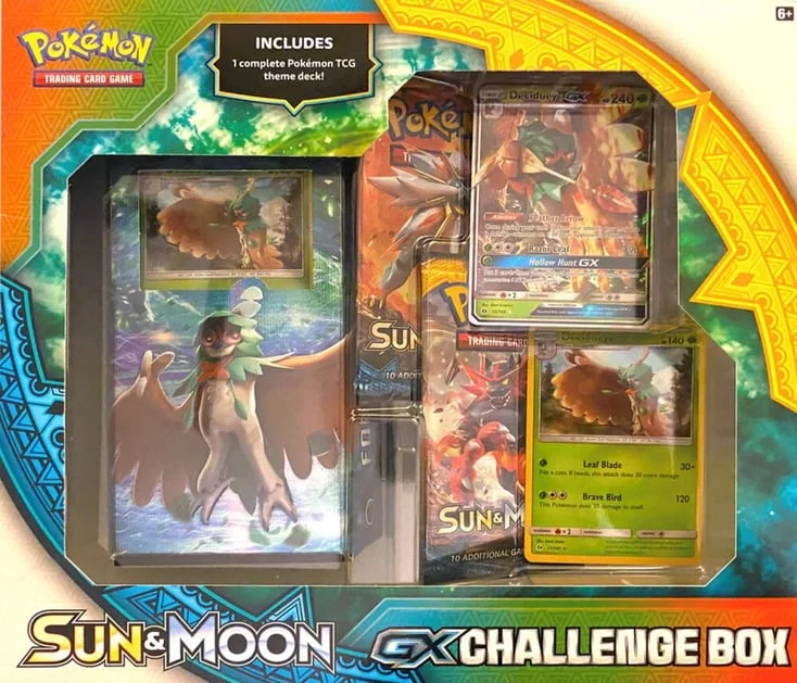 Sun & Moon GX Challenge Box - Decidueye