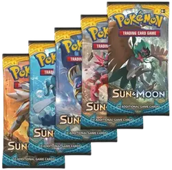 Sun & Moon Booster Pack Art Bundle (Set of 5)