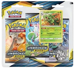 Unbroken Bonds 3-Pack Blister - Sceptile