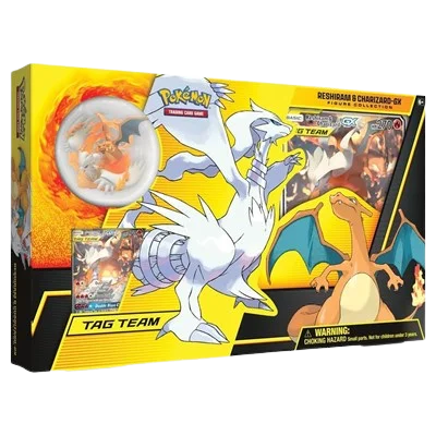 Unbroken Bonds Reshiram & Charizard GX Figure Collection