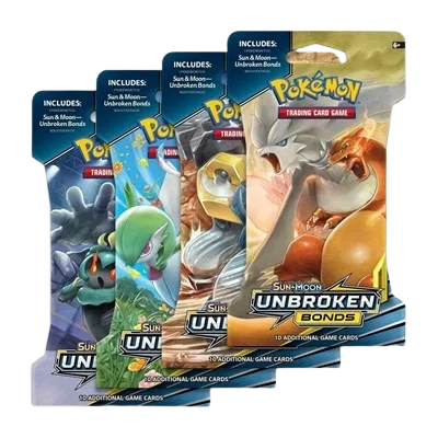 Unbroken Bonds Sleeved Booster Pack Art Bundle (Set of 4)