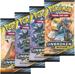 Unbroken Bonds Booster Pack Art Bundle (Set of 4)
