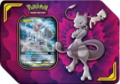 Unified Minds Power Partnership Tin - Mewtwo & Mew GX