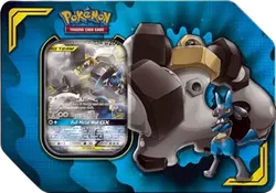 Unified Minds Power Partnership Tin - Lucario & Melmetal GX