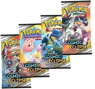 Cosmic Eclipse Booster Pack Art Bundle (Set of 4)
