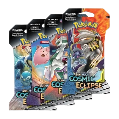Cosmic Eclipse Sleeved Booster Pack Art Bundle (Set of 4)