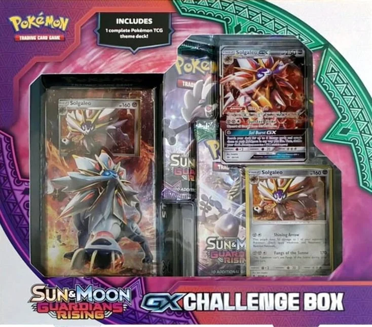 Guardians Rising Solgaleo GX Challenge Box