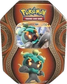 Burning Shadows Mysterious Powers Tin - Marshadow GX