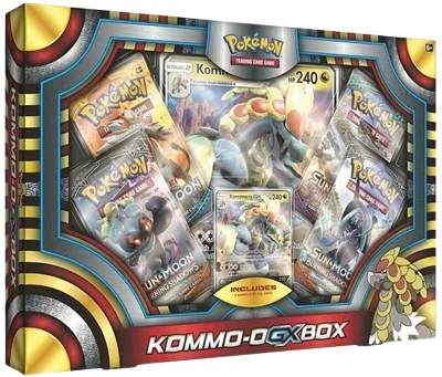 Burning Shadows Kommo-o GX Box
