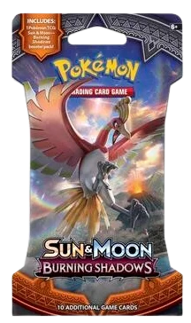Burning Shadows Sleeved Booster Pack