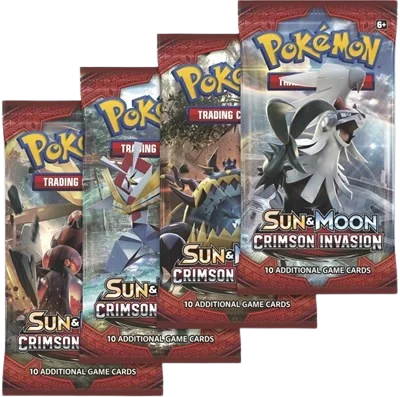 Crimson Invasion Booster Pack Art Bundle (Set of 4)