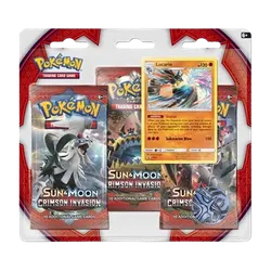 Crimson Invasion 3-Pack Blister - Lucario