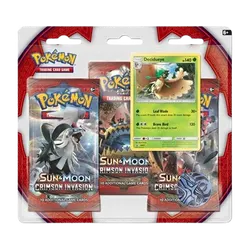 Crimson Invasion 3-Pack Blister - Decidueye