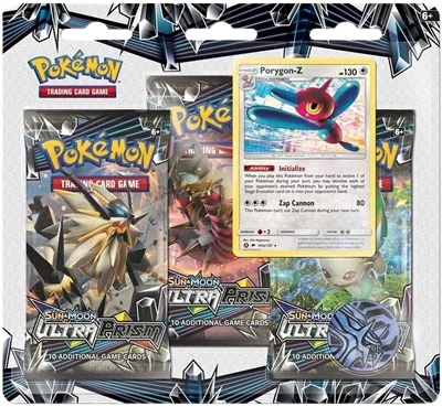 Ultra Prism 3-Pack Blister - Porygon-Z