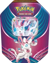Celestial Storm Evolution Celebration Tin - Sylveon GX