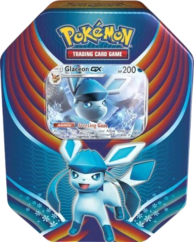 Celestial Storm Evolution Celebration Tin Glaceon GX