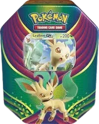 Celestial Storm Evolution Celebration Tin - Leafeon GX
