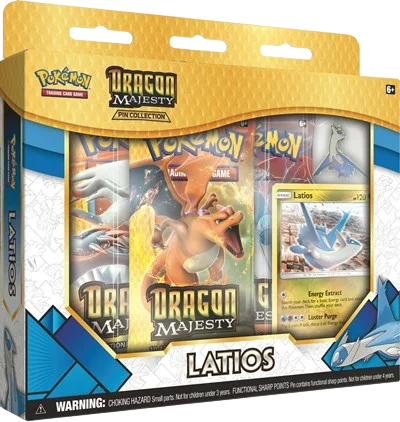 Dragon Majesty Pin Collection - Latios