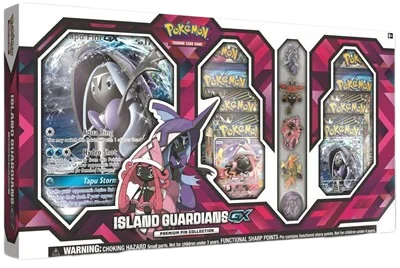 Lost Thunder Island Guardians GX Premium Pin Collection