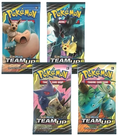 Team Up Booster Pack Art Bundle (Set of 4)