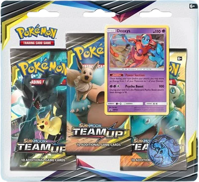 Team Up 3-Pack Blister - Deoxys