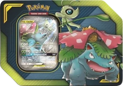 Team Up TAG TEAM Tin - Celebi & Venusaur GX