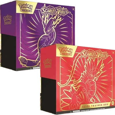 Scarlet & Violet Elite Trainer Boxes (Set of 2)