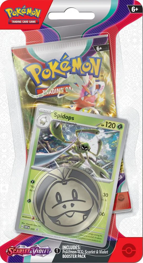 Scarlet & Violet Single Pack Blister - Spidops