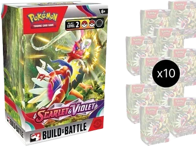 Scarlet & Violet Build & Battle Box Display