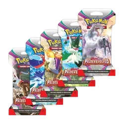 Paldea Evolved Sleeved Booster Pack Art Bundle (Set of 5)