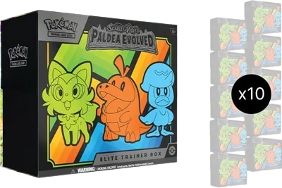Paldea Evolved Elite Trainer Box Case