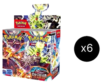 Obsidian Flames Booster Box Case