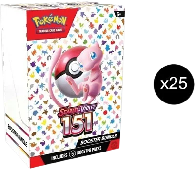 151 Booster Bundle Case