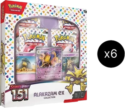 151 Collection Alakazam ex Case