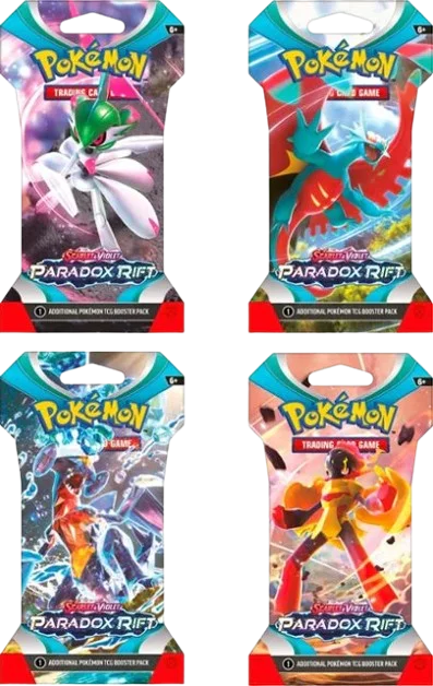 Paradox Rift Sleeved Booster Pack Art Bundle (Set of 4)