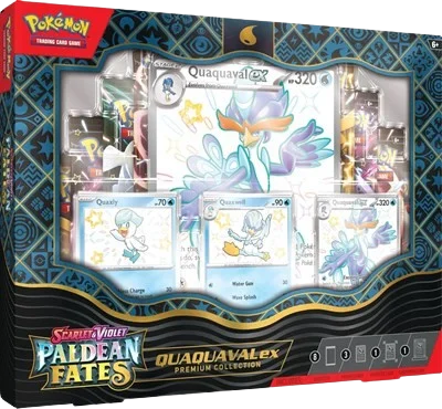 Paldean Fates Premium Collection - Quaquaval ex