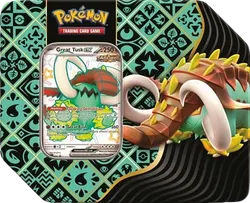 Paldean Fates Tin - Great Tusk ex