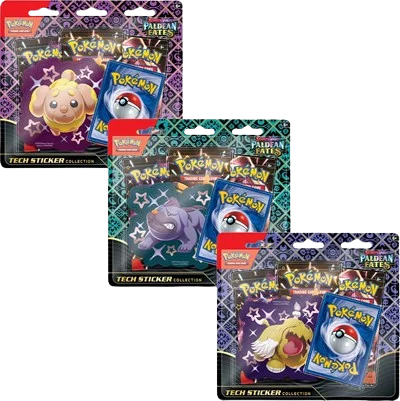 Paldean Fates Tech Sticker Collections (Set of 3)